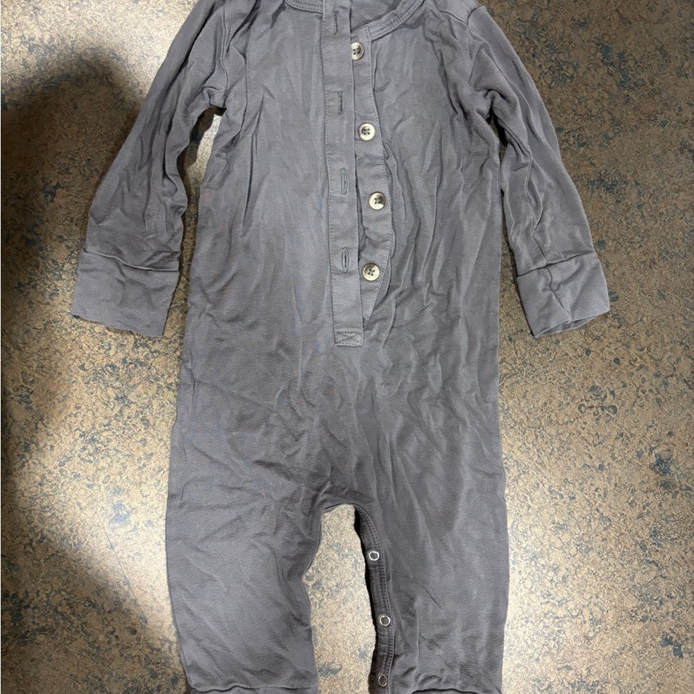 Kate Quinn Gray Bamboo Kids Pajamas